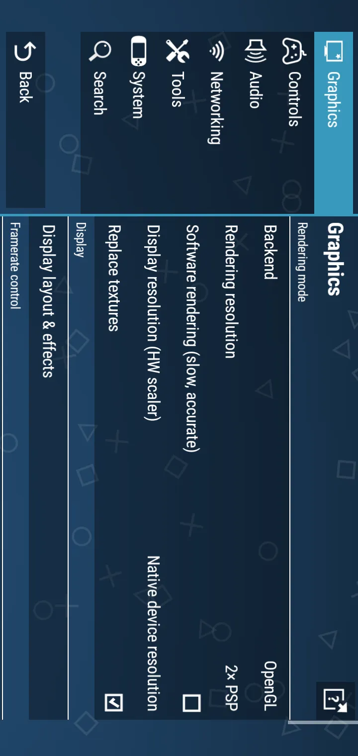 PPSSPP PSP game library and folder setup